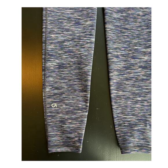 GapFit Leggings Purple and Gray Heather-Size Small - Picture 4 of 6